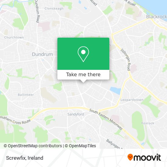 Screwfix map