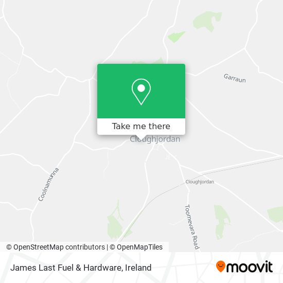 James Last Fuel & Hardware map