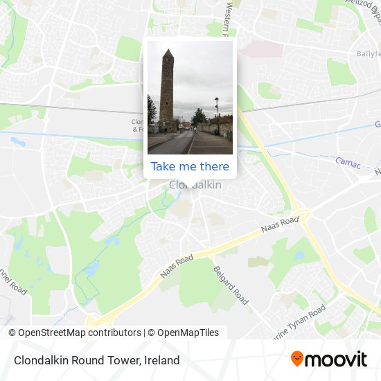 Clondalkin Round Tower plan