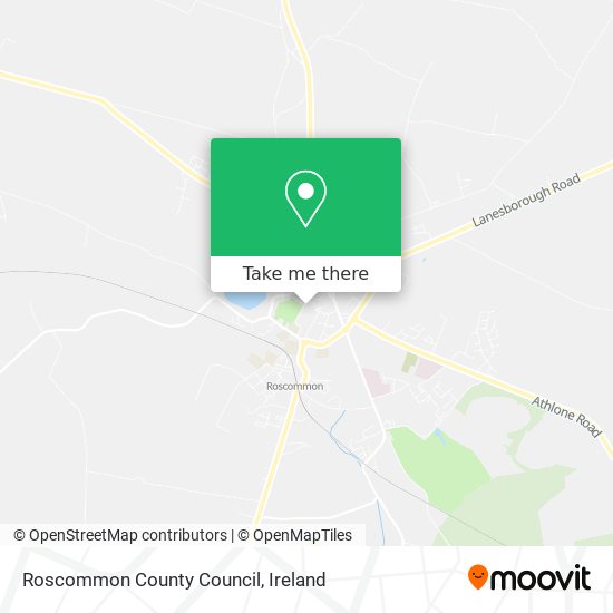 Roscommon County Council map