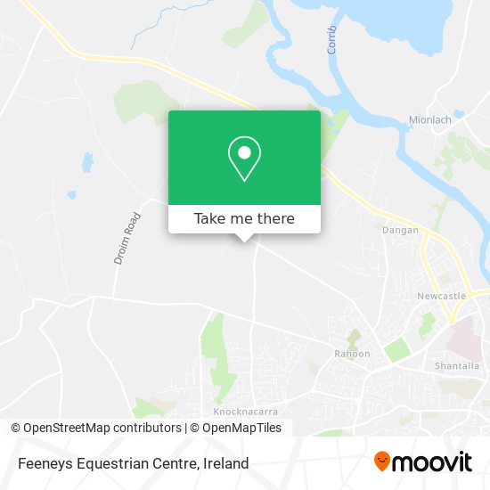 Feeneys Equestrian Centre map