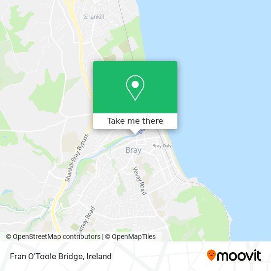 Fran O'Toole Bridge map