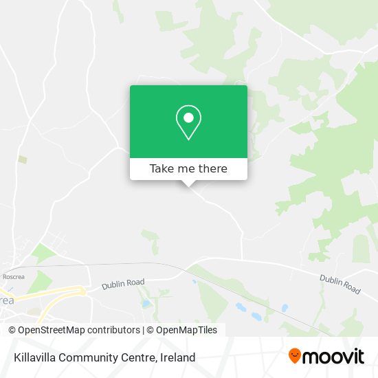 Killavilla Community Centre map