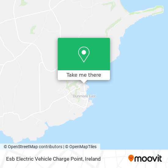 Esb Electric Vehicle Charge Point map
