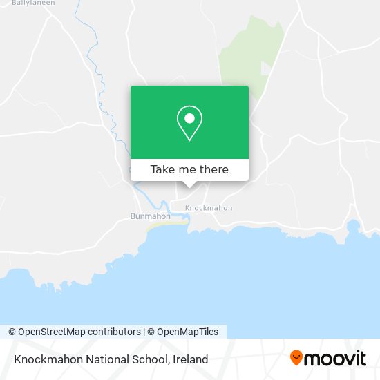 Knockmahon National School map