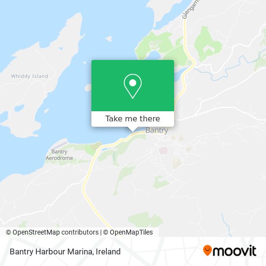 Bantry Harbour Marina map