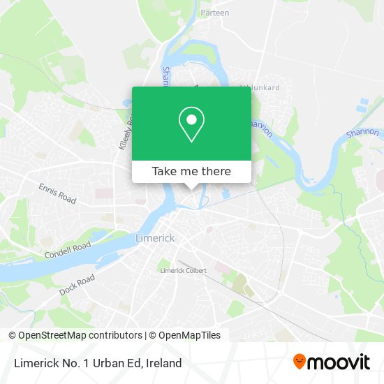 Limerick No. 1 Urban Ed map