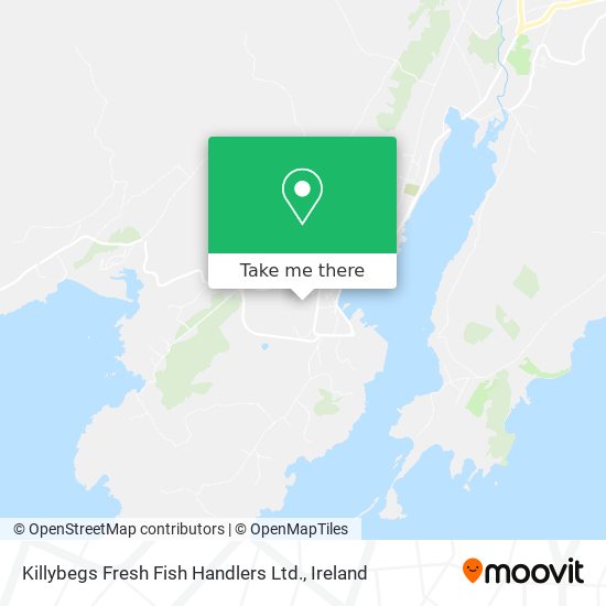 Killybegs Fresh Fish Handlers Ltd. map