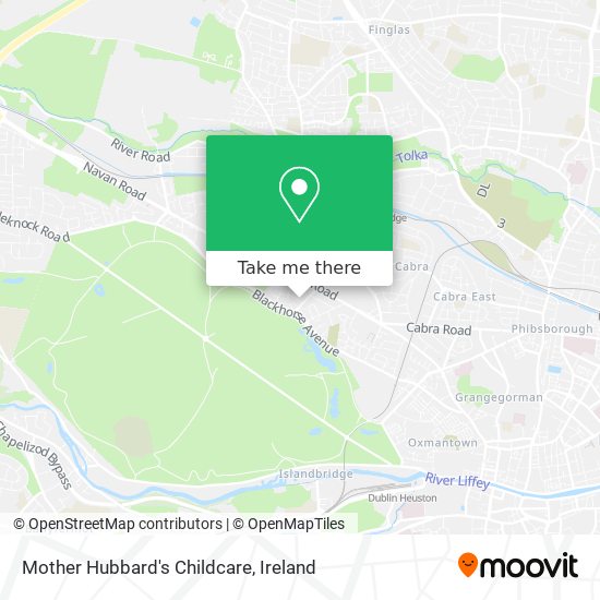 Mother Hubbard's Childcare map