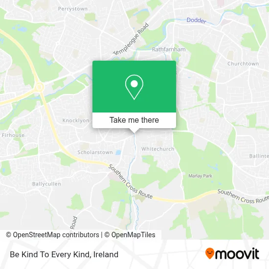 Be Kind To Every Kind map