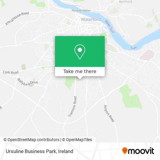 Ursuline Business Park map