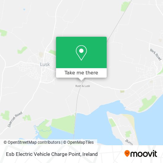 Esb Electric Vehicle Charge Point map