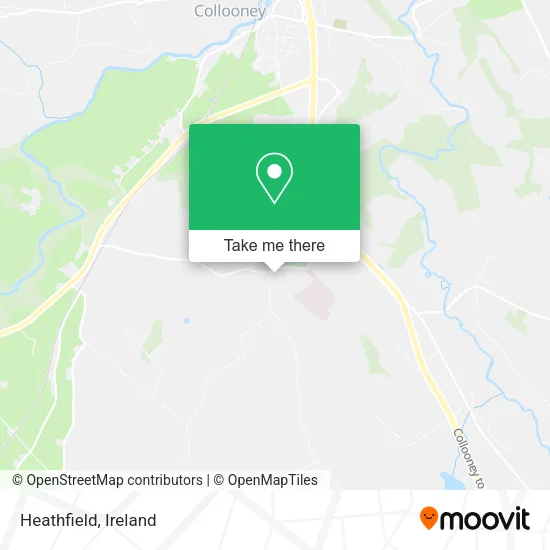Heathfield map