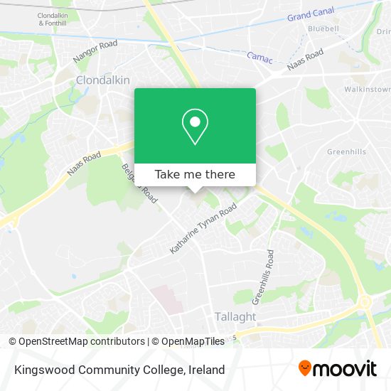 Kingswood Community College map