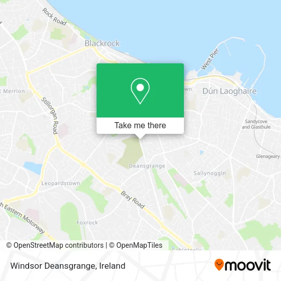 Windsor Deansgrange map