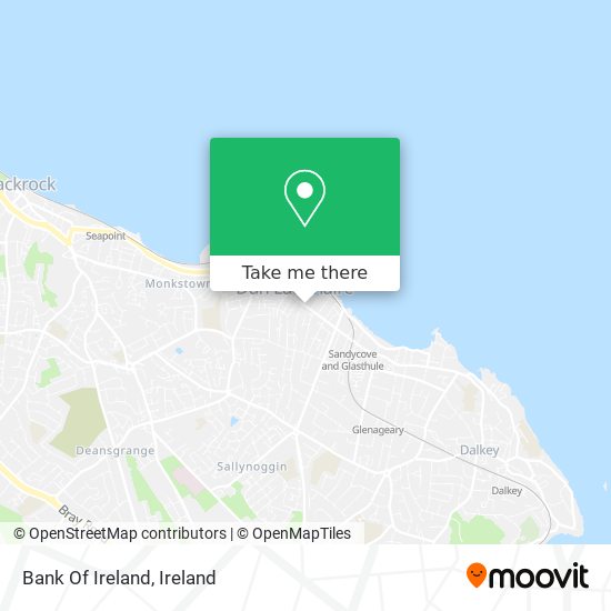 Bank Of Ireland map