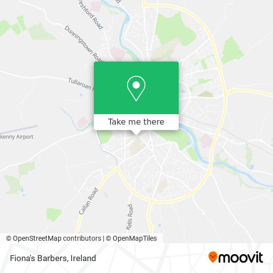 Fiona's Barbers map