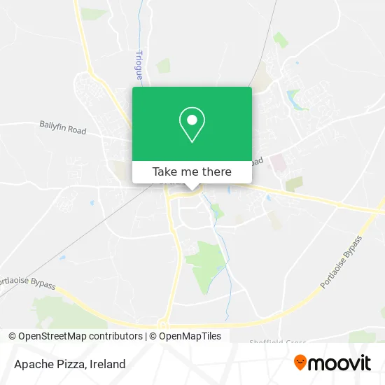 Apache Pizza map