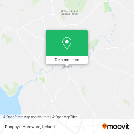 Dunphy's Hardware map