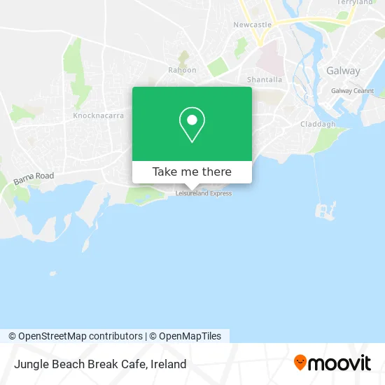 Jungle Beach Break Cafe map