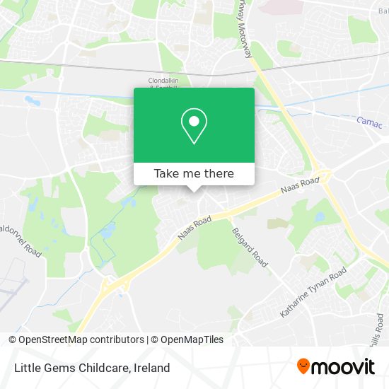 Little Gems Childcare map