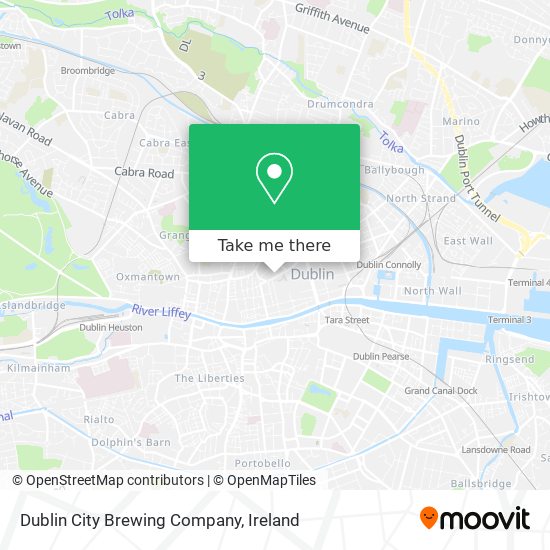 Dublin City Brewing Company map