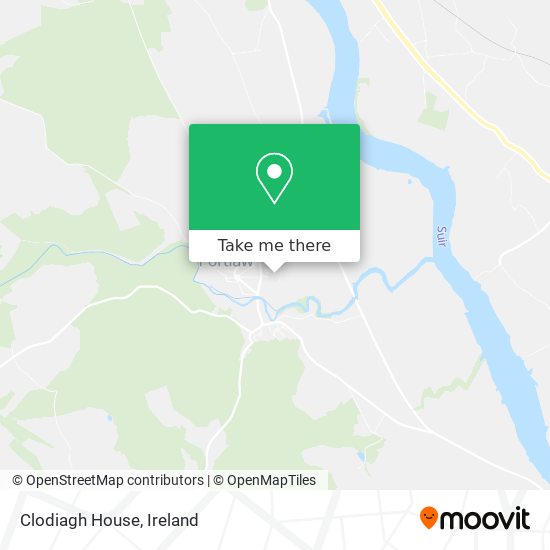 Clodiagh House map