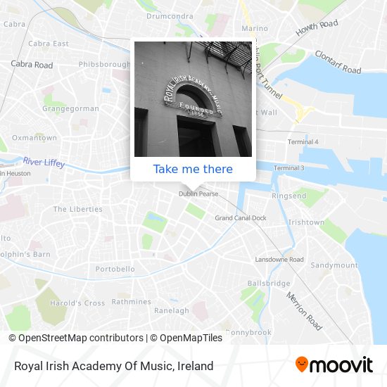 Royal Irish Academy Of Music map