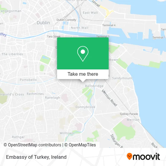 Embassy Of Turkey map