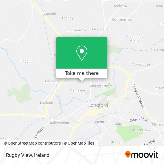 Rugby View map