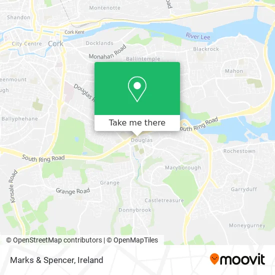 Marks & Spencer map