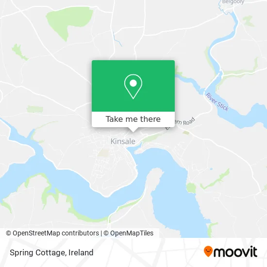 Spring Cottage map