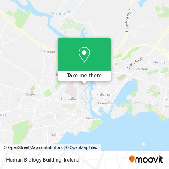 Human Biology Building map