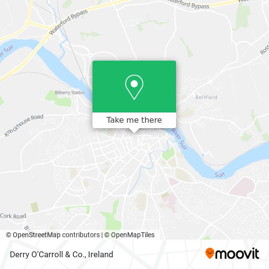 Derry O'Carroll & Co. map