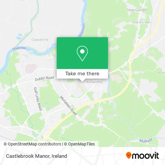 Castlebrook Manor map