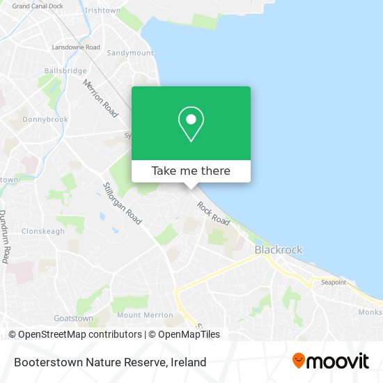 Booterstown Nature Reserve map