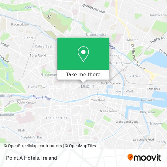Point.A Hotels map