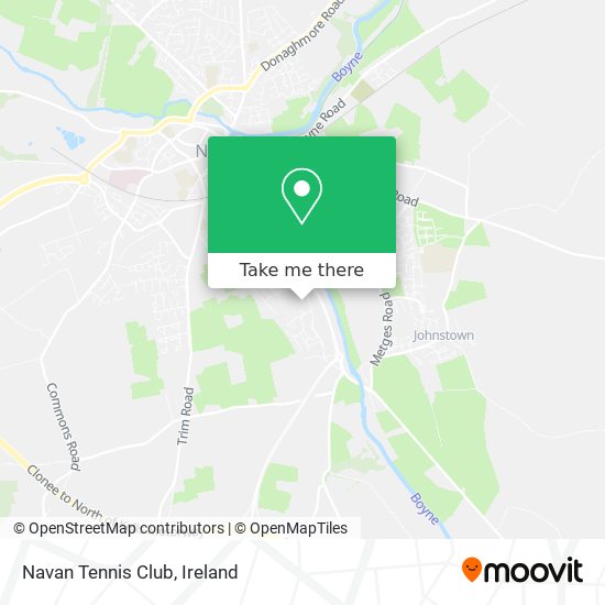 Navan Tennis Club map