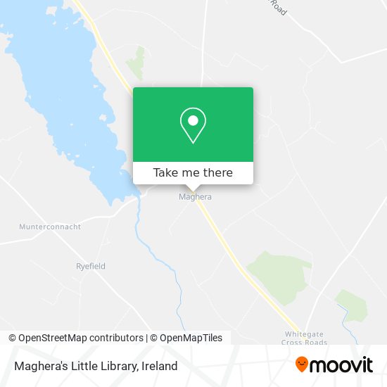 Maghera's Little Library map