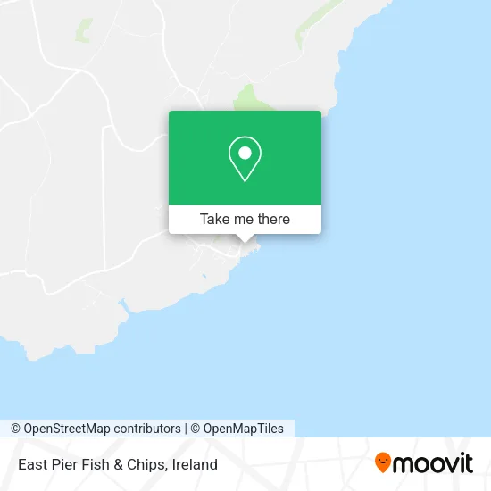 East Pier Fish & Chips map