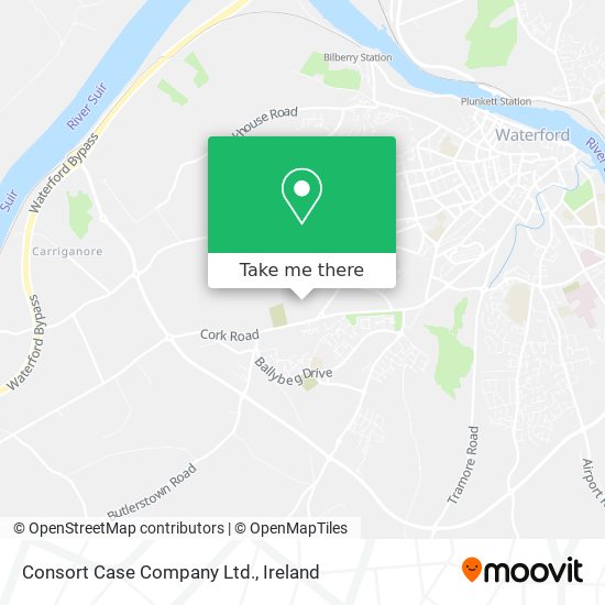 Consort Case Company Ltd. map