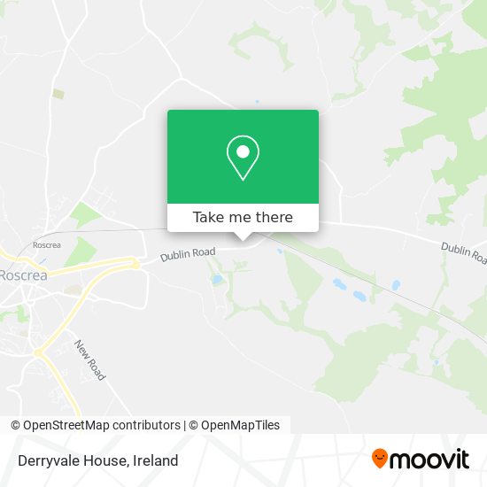 Derryvale House map