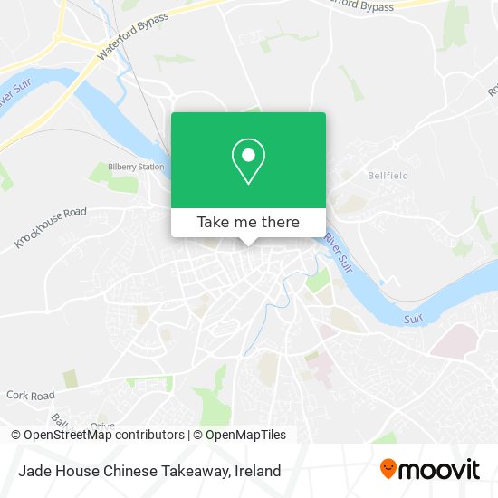 Jade House Chinese Takeaway plan