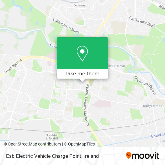 Esb Electric Vehicle Charge Point map