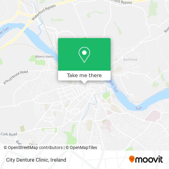 City Denture Clinic map