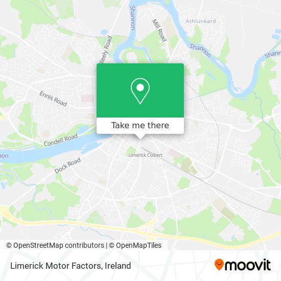 Limerick Motor Factors plan