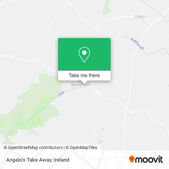 Angelo's Take Away map