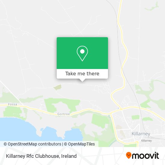 Killarney Rfc Clubhouse map