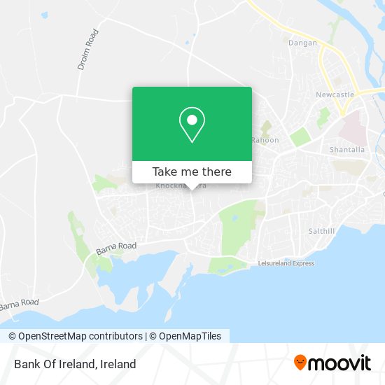 Bank Of Ireland map