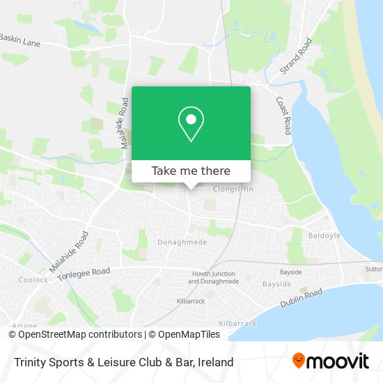 Trinity Sports & Leisure Club & Bar plan